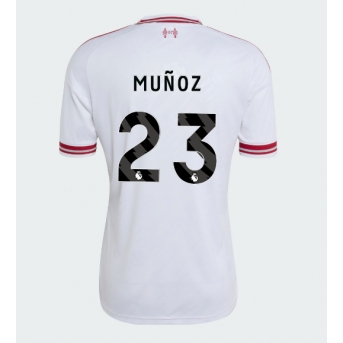 Liverpool Victor Munoz #23 Maglia Gara Trasferta Repliche 2026-27 Maniche Corte